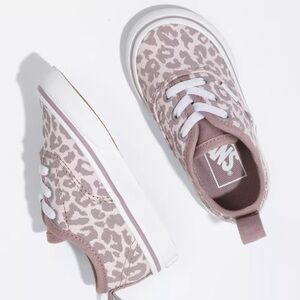 Toddler Pink Leopard Vans